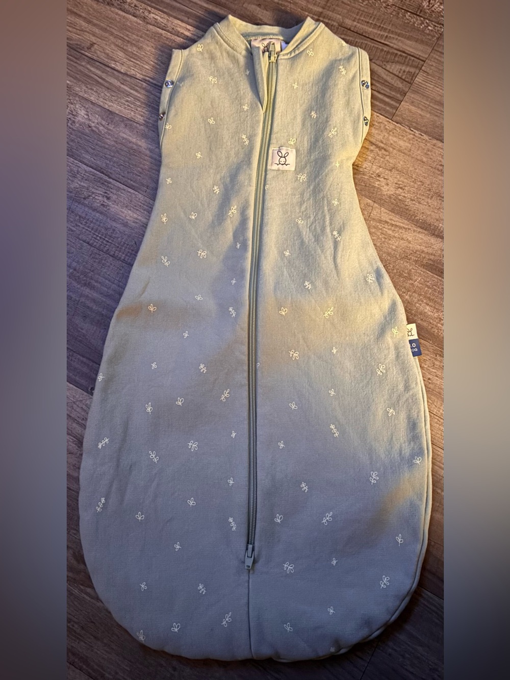 ErgoPouch NWOT TOG 1.0 Size 000 0-3 Months 7-13 Lbs Sage